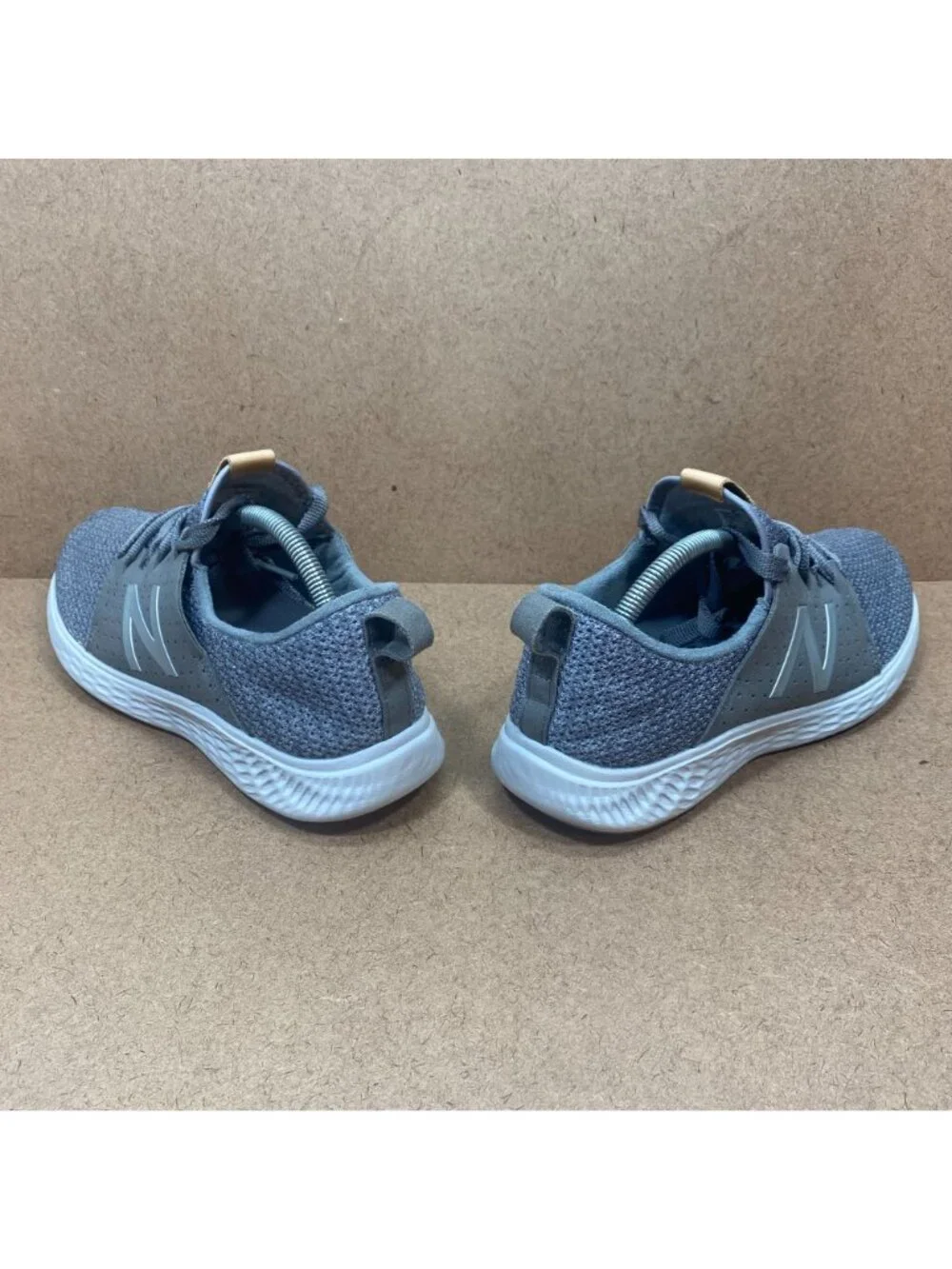 New Balance Mens Fresh Foam Training Running Shoes Gray Size 10 Lightweight Mesh